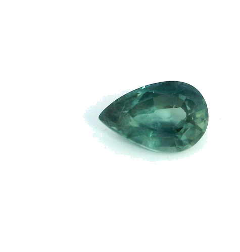 0.61 carat GREEN Pear Safyras (1)