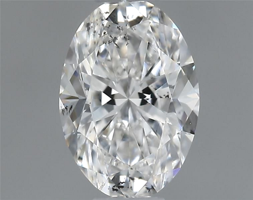 0.3 carat F-SI2 Natūralus Oval Deimantas (1)