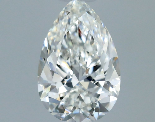 0.5 carat G-VS1 Natūralus Pear Deimantas (1)