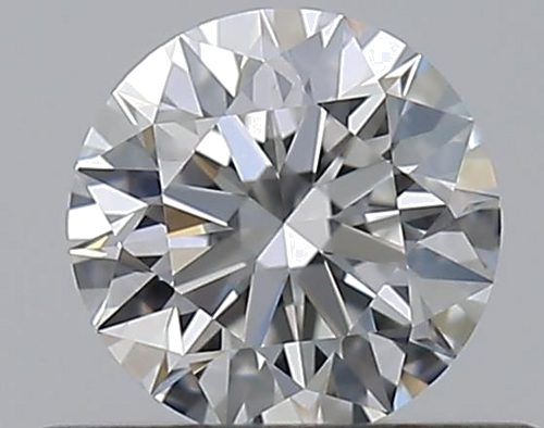 0.39 carat F-IF Excellent cut Natūralus Round Deimantas (1)
