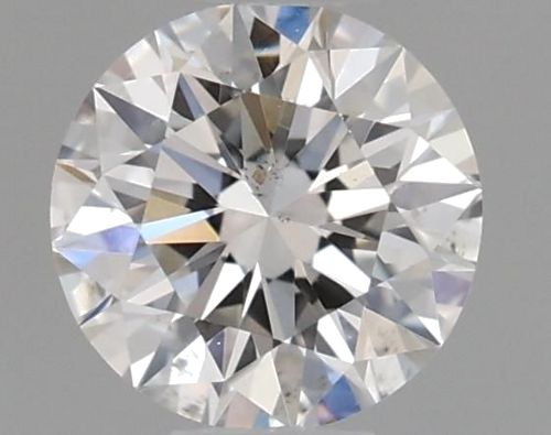 0.36 carat G-SI1 Excellent cut Natūralus Round Deimantas (1)