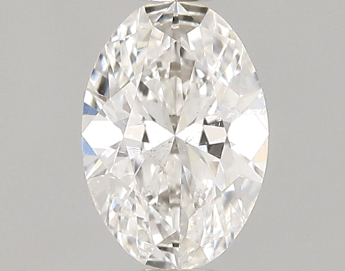0.33 carat F-SI2 Natūralus Oval Deimantas (1)