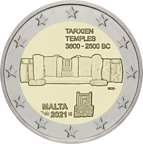 2021 Malta Euro coin BU set (4)