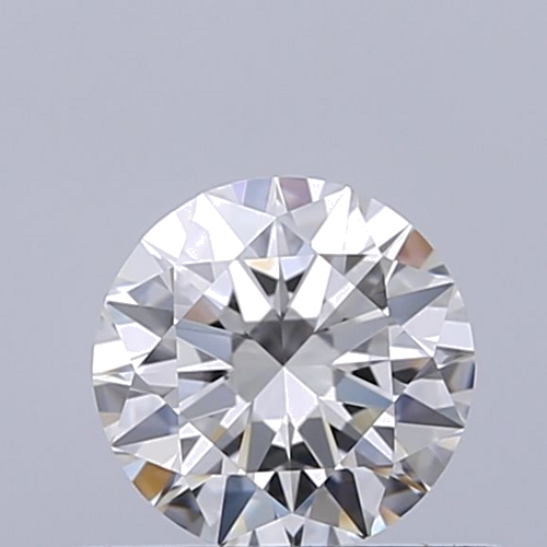 0.5 carat F-VVS2 Excellent cut Natūralus Round Deimantas (1)