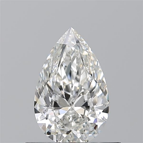0.56 carat G-IF Natūralus Pear Deimantas (1)