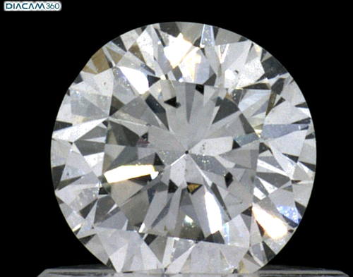 0.56 carat H-SI2 Very Good cut Natūralus Round Deimantas (1)