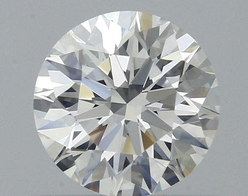 0.57 carat F-SI1 Excellent cut Natūralus Round Deimantas (1)