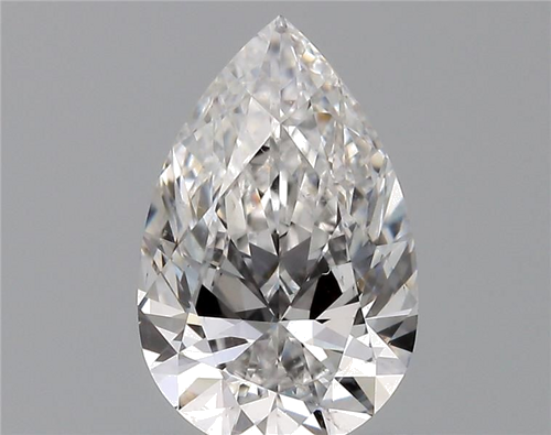 0.6 carat D-SI2 Natūralus Pear Deimantas (1)