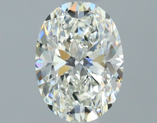 0.66 carat I-VVS1 Natūralus Oval Deimantas (1)
