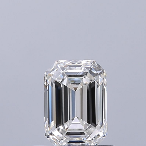 0.71 carat F-VVS2 Natūralus Emerald Deimantas (1)