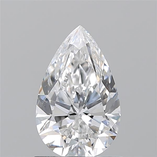 1.01 carat D-VS1 Natūralus Pear Deimantas (1)