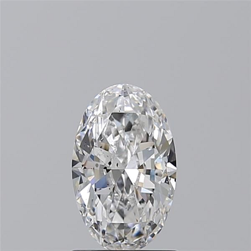 1.2 carat D-SI2 Natūralus Oval Deimantas (1)