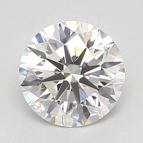 0.44 carat F-VVS1 Excellent cut Natūralus Round Deimantas (1)