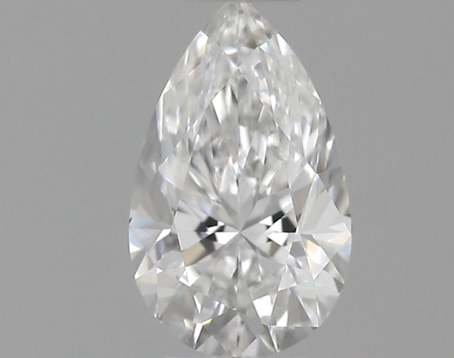 0.23 carat F-VVS1 Natūralus Pear Deimantas (1)