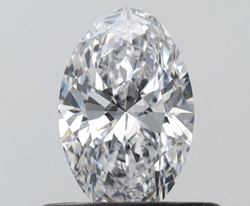 0.45 carat D-VVS1 Natūralus Oval Deimantas (1)