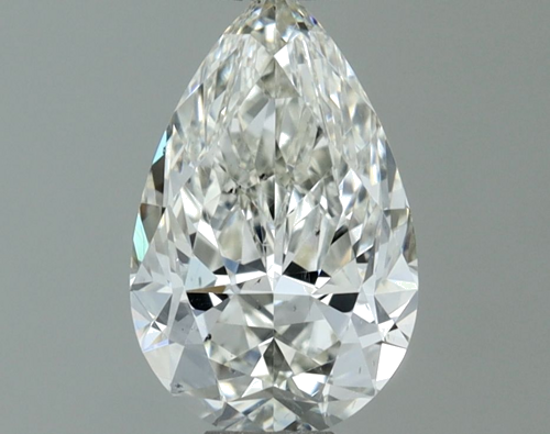 0.61 carat J-SI1 Natūralus Pear Deimantas (1)