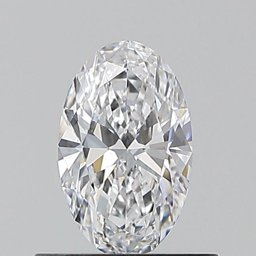 0.5 carat D-VVS2 Natūralus Oval Deimantas (1)