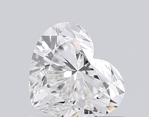 0.69 carat H-VS2 Natūralus Heart Deimantas (1)