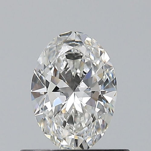 0.5 carat F-IF Natūralus Oval Deimantas (1)