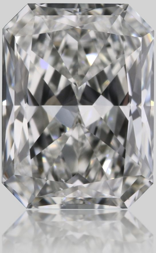 0.52 carat G-SI1 Natūralus Radiant Deimantas (1)