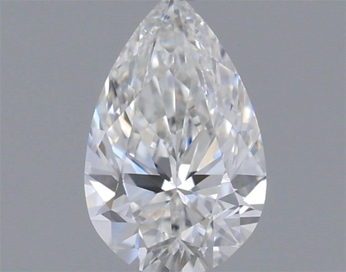 0.3 carat F-VVS1 Natūralus Pear Deimantas (1)