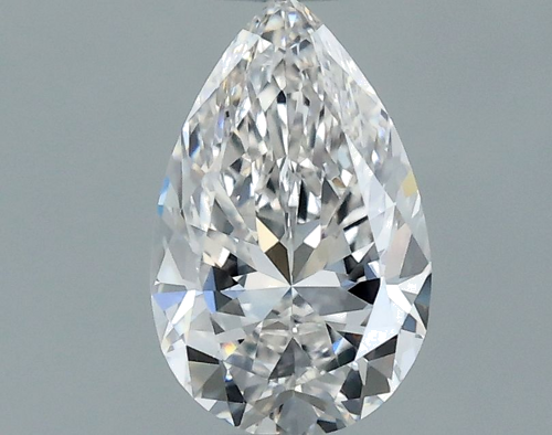 0.59 carat G-VVS1 Natūralus Pear Deimantas (1)