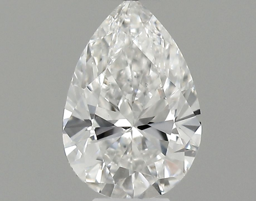 0.27 carat F-VVS1 Natūralus Pear Deimantas (1)