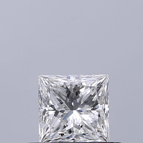 0.43 carat E-VVS1 Natūralus Princess Deimantas (1)