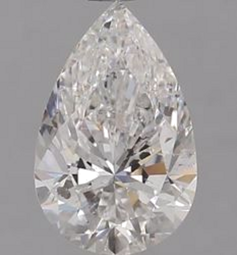 2.02 carat E-SI2 Natūralus Pear Deimantas (1)