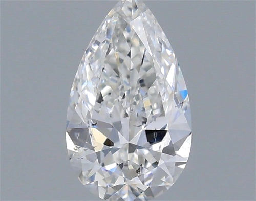 0.4 carat E-SI2 Natūralus Pear Deimantas (1)