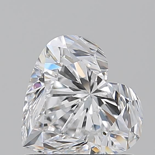 1.03 carat D-VS2 Natūralus Heart Deimantas (1)