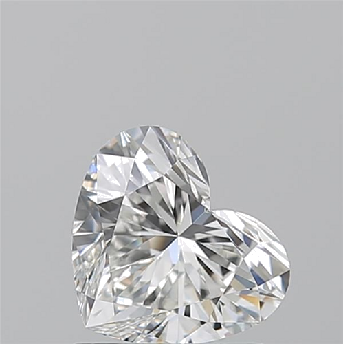 1.06 carat G-VVS1 Natūralus Heart Deimantas (1)