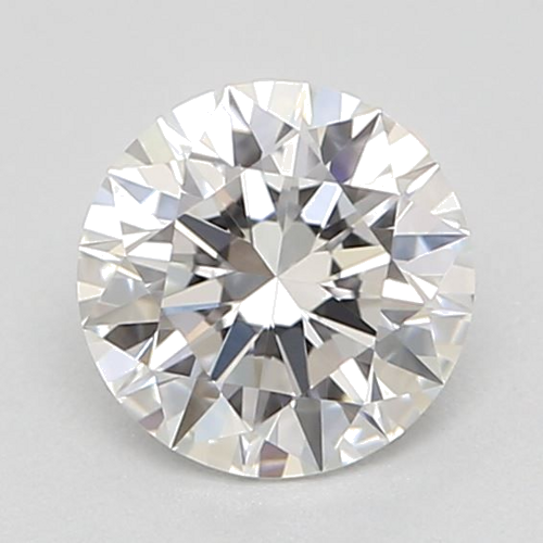 0.41 carat F-VVS1 Excellent cut Natūralus Round Deimantas (1)