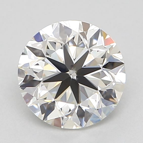 0.51 carat H-VS2 Very Good cut Natūralus Round Deimantas (1)