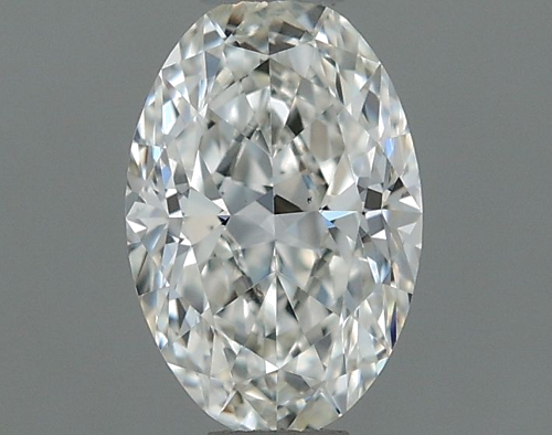 0.5 carat I-VS1 Natūralus Oval Deimantas (1)