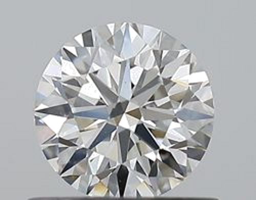 0.61 carat I-VS1 Excellent cut Natūralus Round Deimantas (1)