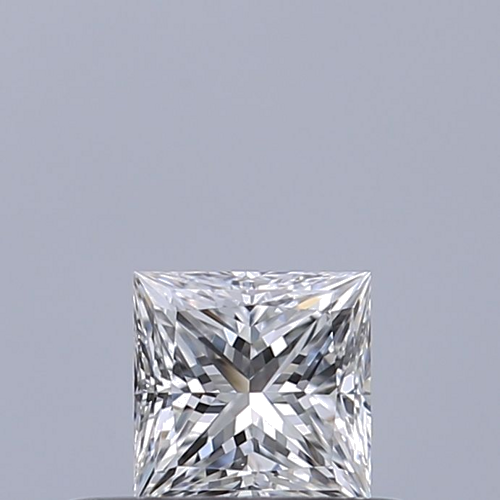 0.3 carat D-VVS1 Natūralus Princess Deimantas (1)