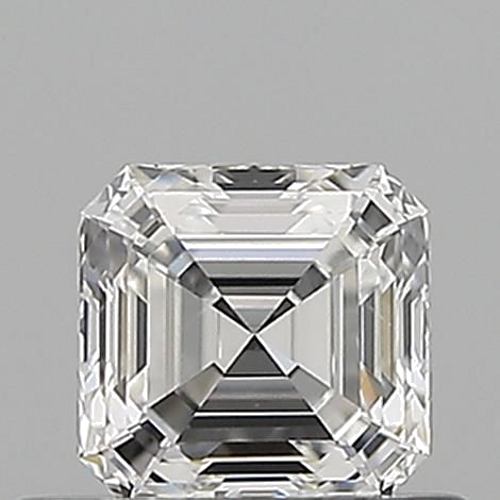 0.5 carat E-SI1 Natūralus Asscher Deimantas (1)