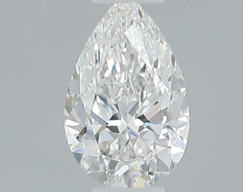 0.3 carat E-VVS2 Natūralus Pear Deimantas (1)