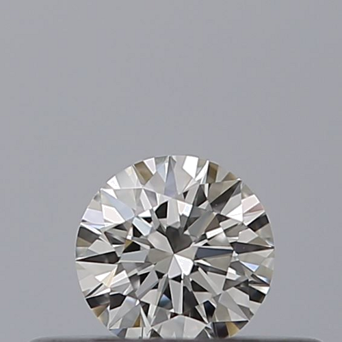 0.19 carat F-VVS1 Excellent cut Natūralus Round Deimantas (1)