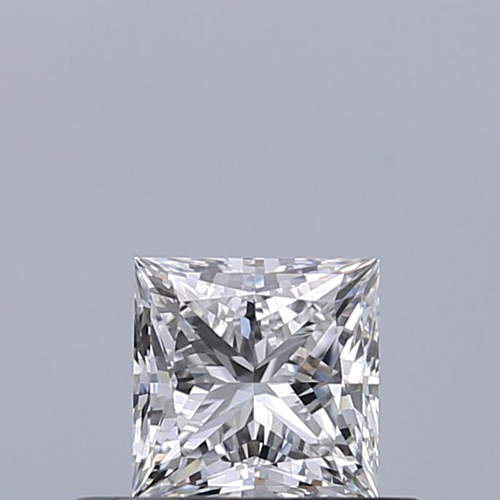 0.42 carat D-VVS2 Natūralus Princess Deimantas (1)