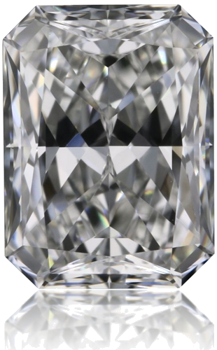0.71 carat F-VVS2 Natūralus Radiant Deimantas (1)