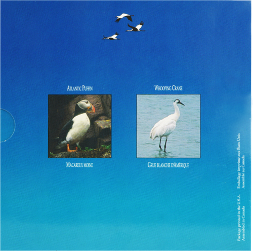 1995 Kanada 50 centų sidabrinių monetų rinkinys (11)