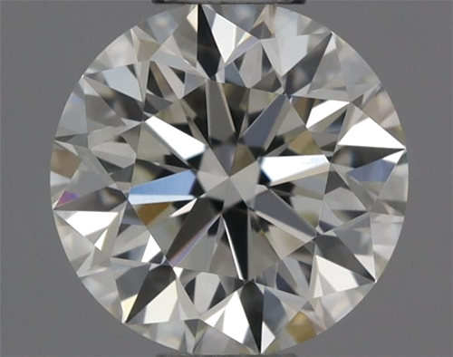 0.41 carat J-VVS2 Very Good cut Natūralus Round Deimantas (1)