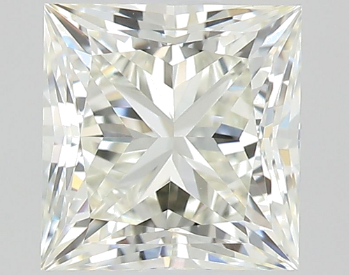 0.6 carat K-VVS1 Natūralus Princess Deimantas (1)