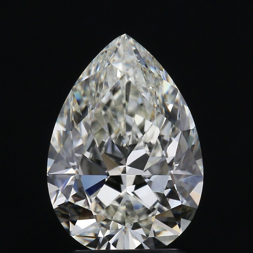 1.53 carat J-VVS1 Natūralus Pear Deimantas (1)