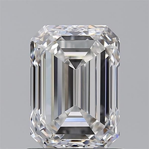 1.5 carat F-VVS1 Natūralus Emerald Deimantas (1)