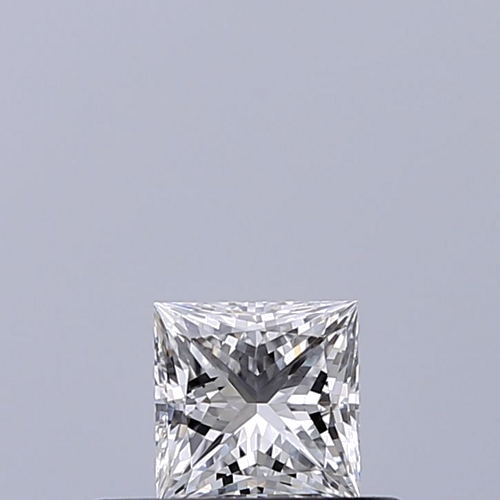0.32 carat E-VVS1 Natūralus Princess Deimantas (1)