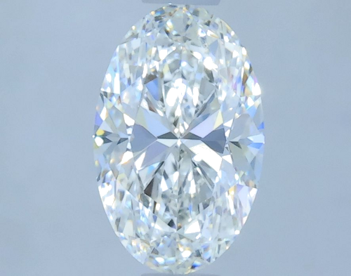 0.71 carat G-IF Natūralus Oval Deimantas (1)