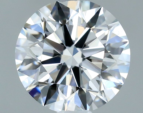 0.5 carat F-VVS1 Excellent cut Natūralus Round Deimantas (1)